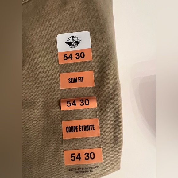 Dockers plus size khaki jeans pants size 54 Nwt🌿 - Picture 3 of 6